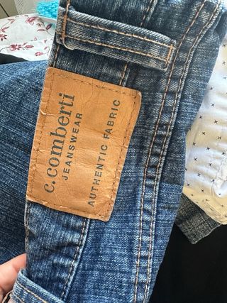 Pantalón vaquero C.Comberti azul hombre