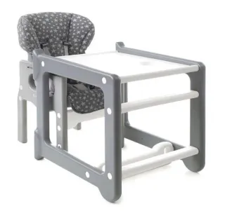 Trona Jané y Cuna plegable Asalvo Baby con pañales