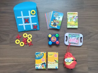 Lote de juegos de viaje para niños