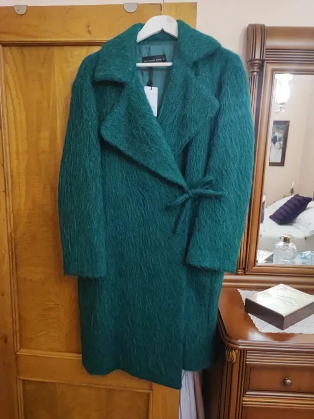 Chaquetón Purificación García Verde