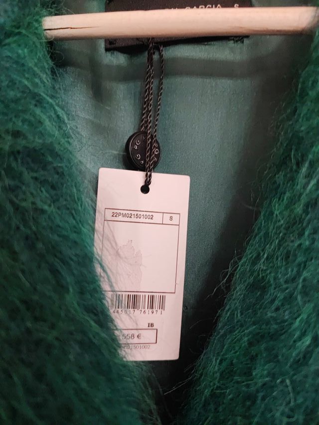 Chaquetón Purificación García Verde