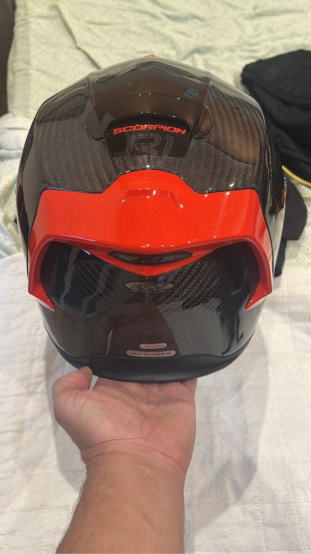 Casco Scorpion R1 Carbono talla XL