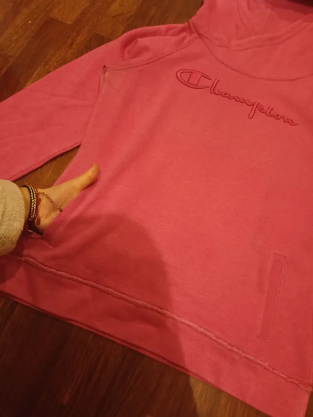 Sudadera Champion Rosa