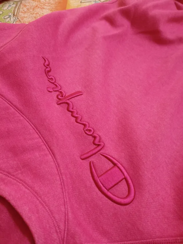 Sudadera Champion Rosa