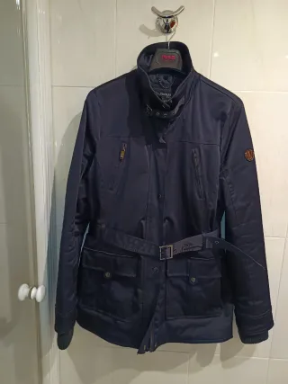 Cazadora azul mujer invierno. Talla 42