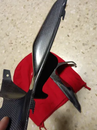 Copricondotti Carbonio per Ducati 1098 R originali