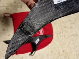 Copricondotti Carbonio per Ducati 1098 R originali