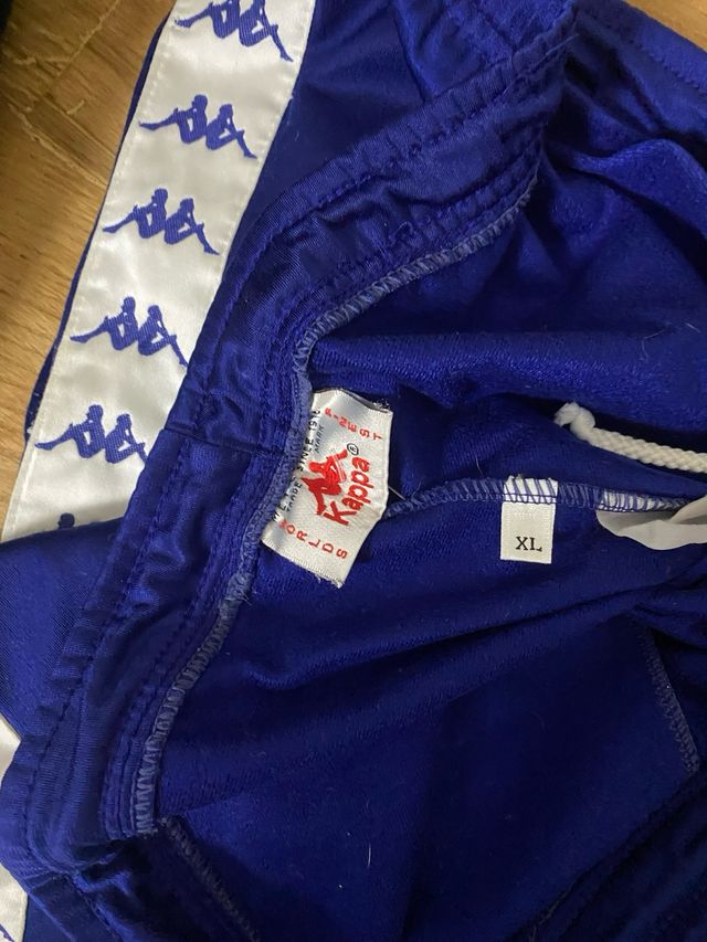 Pantalón chándal Kappa azul