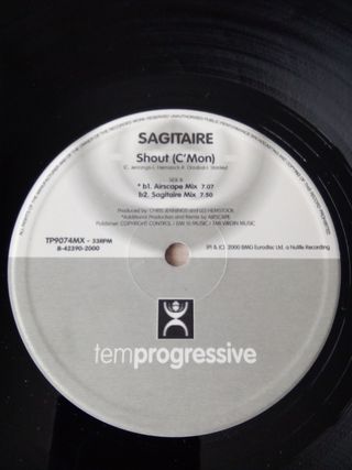 SAGITAIRE - SHOUT c'mon - VINILO REMEMBER
