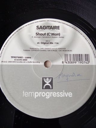 SAGITAIRE - SHOUT c'mon - VINILO REMEMBER