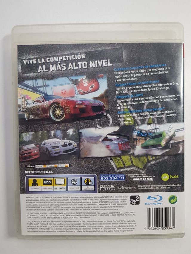 Need for Speed ProStreet PS3