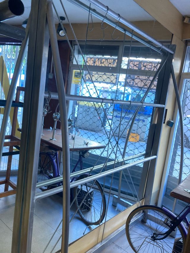 Percha Jamonero Acero Inoxidable