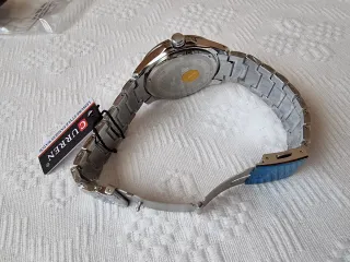 Reloj Curren Hombre Plata y Blanco