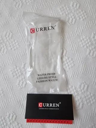 Reloj Curren Hombre Plata y Blanco