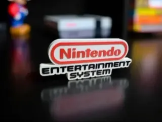 Cartello NES | Nintendo retro 3D