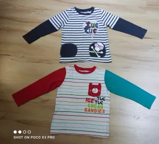Lote 2 Camisetas tuc tuc Niño Talla 4