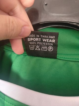 Rara camiseta Panathinaikos talla L nº 3 Sissoko