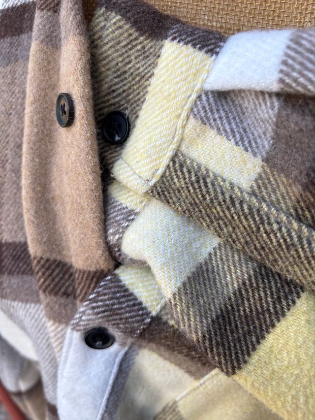 Sobrecamisa cuadros Pull&Bear Talla L hombre