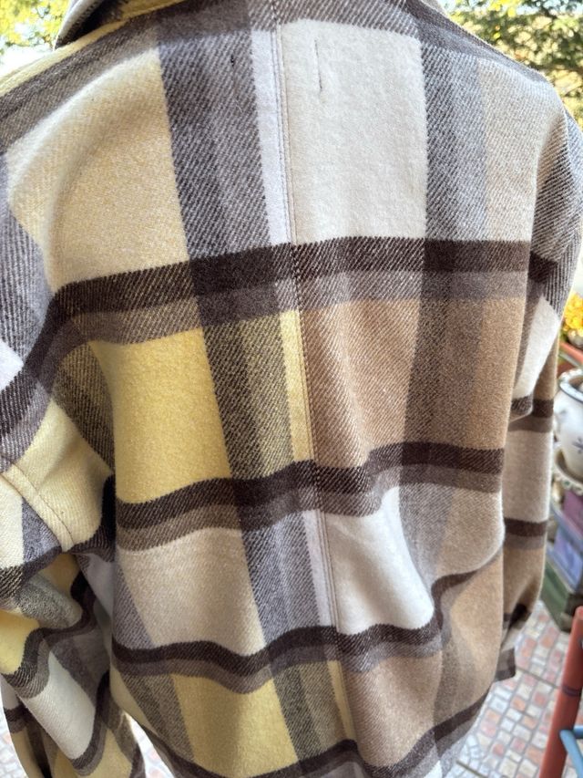 Sobrecamisa cuadros Pull&Bear Talla L hombre