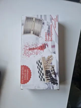 Juego de mesa Ajedrez y Damas