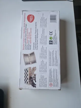 Juego de mesa Ajedrez y Damas