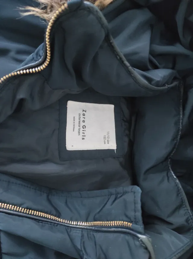 Abrigo niña Zara 11-12 años