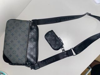 Borsa Louis Vuitton Monogram Grigio Nero