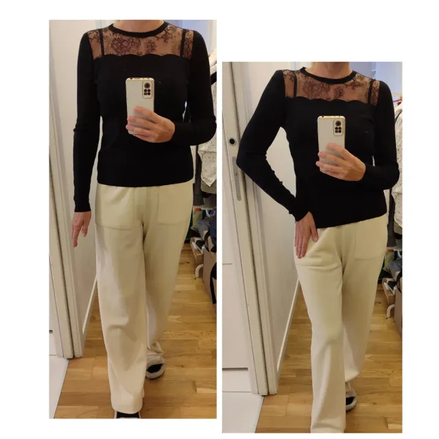 Valentino Maglione Nero Tg M