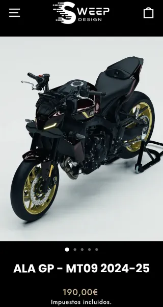 Alerón Yamaha MT-09