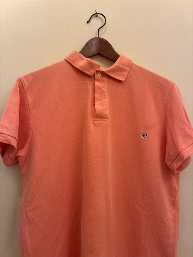 Polo Silbón salmón Talla S