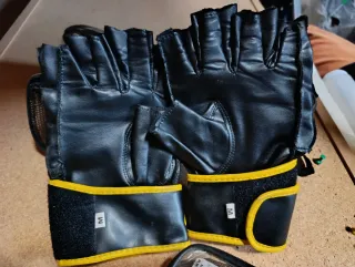 Saco de boxeo Ilico y guantes