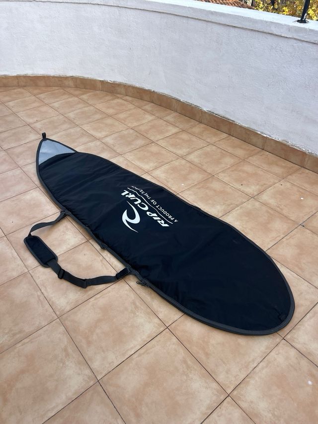Funda Tabla Surf Rip Curl Negra Impermeable