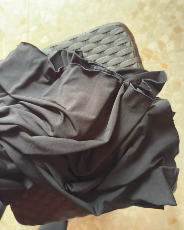 Falda flamenca negro