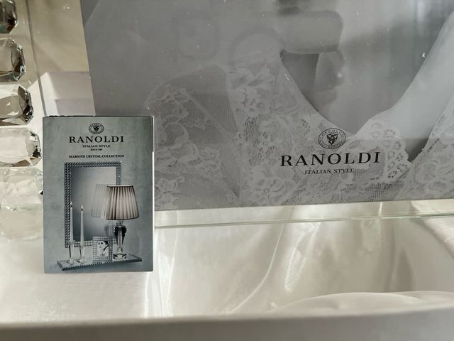 Cornice porta foto Ranoldi in cristallo 29x19