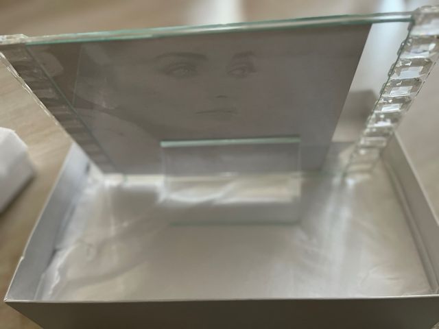 Cornice porta foto Ranoldi in cristallo 29x19