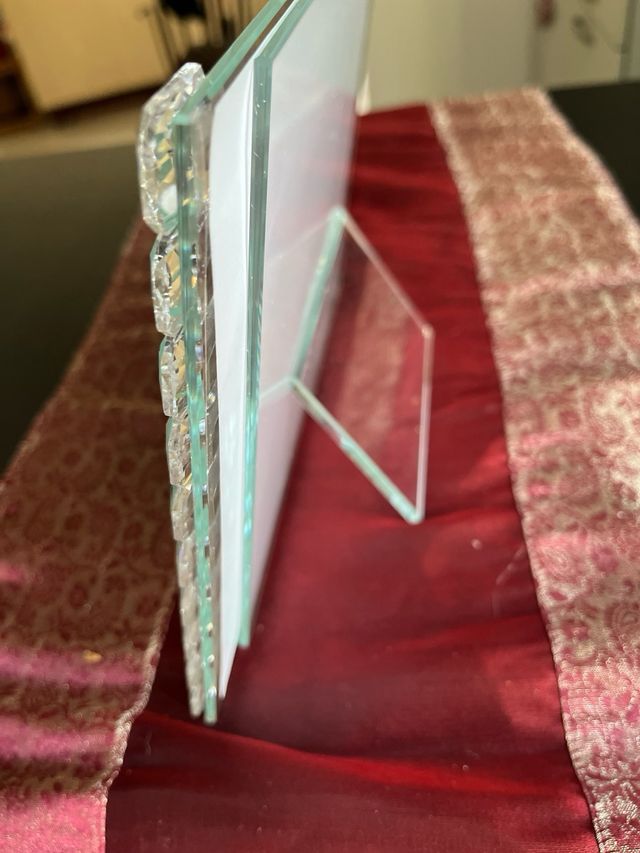 Cornice porta foto Ranoldi in cristallo 29x19