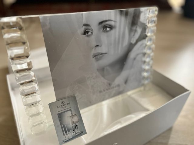 Cornice porta foto Ranoldi in cristallo 29x19