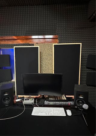 Panel Acústico Marco Madera