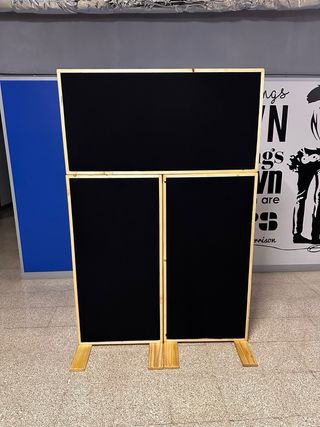 Panel Acústico Marco Madera