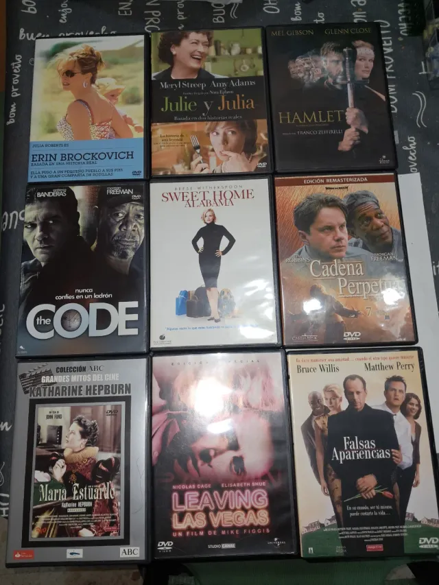 Lote Películas DVD Varias.