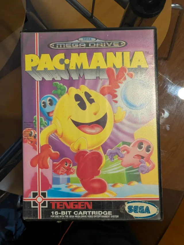 Pac Mania Tengen - Sega Mega Drive