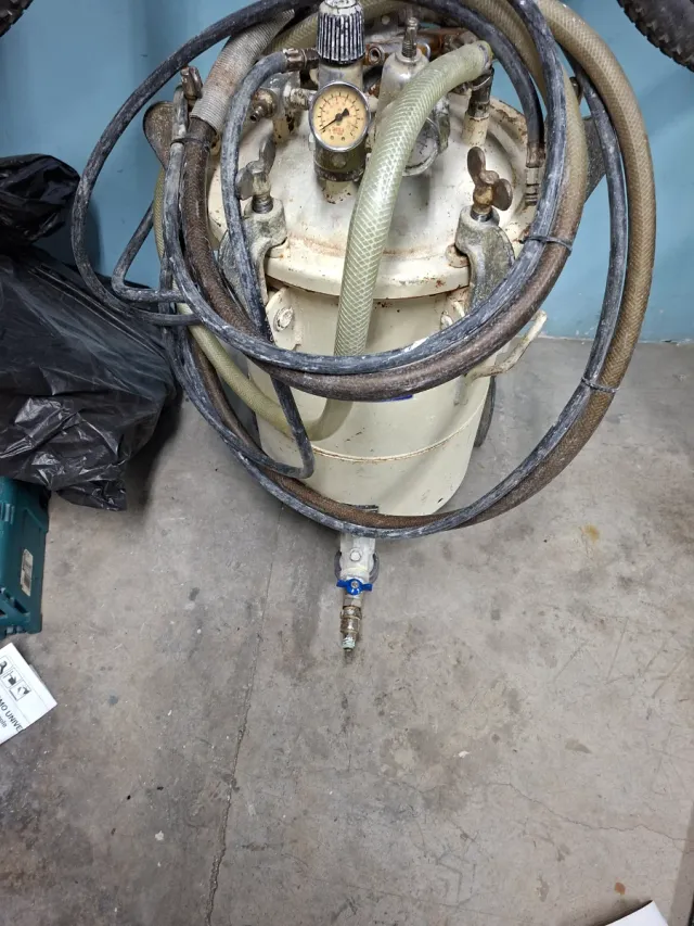 Calderín de gotele Sagola con mangueras