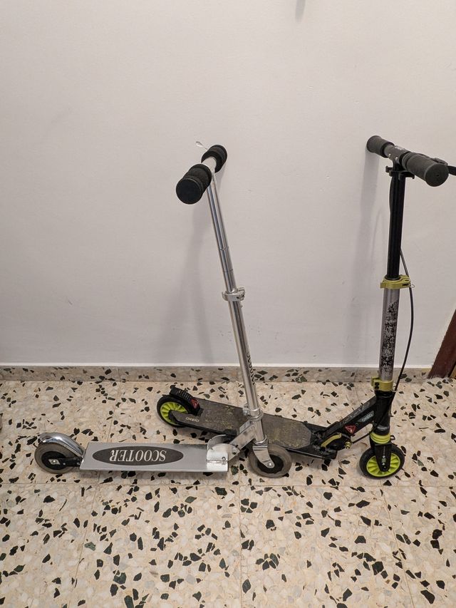 Patinete Oxel usado + patinete regalo