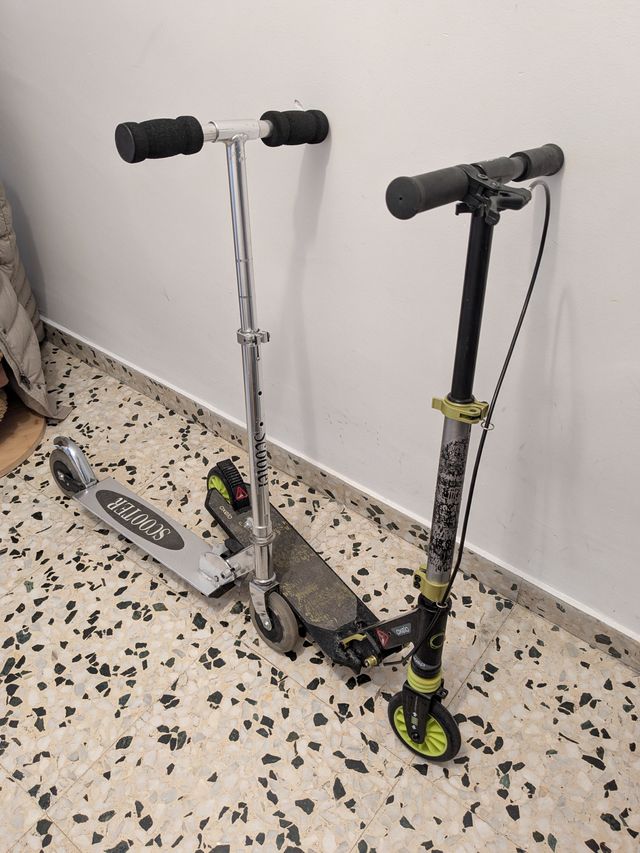 Patinete Oxel usado + patinete regalo