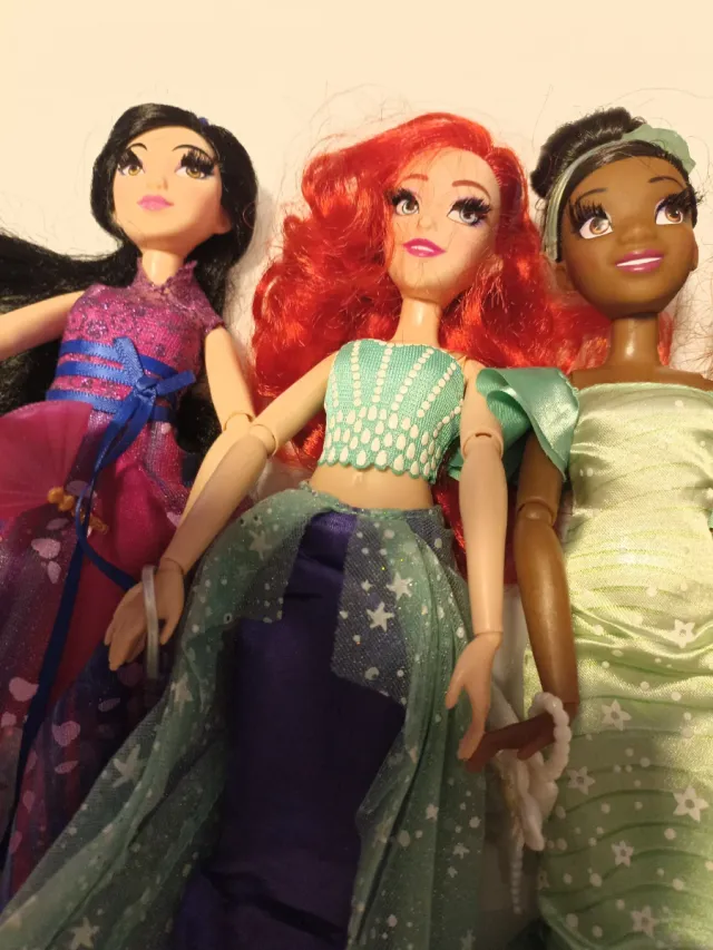 Lote 4 Princesas Disney