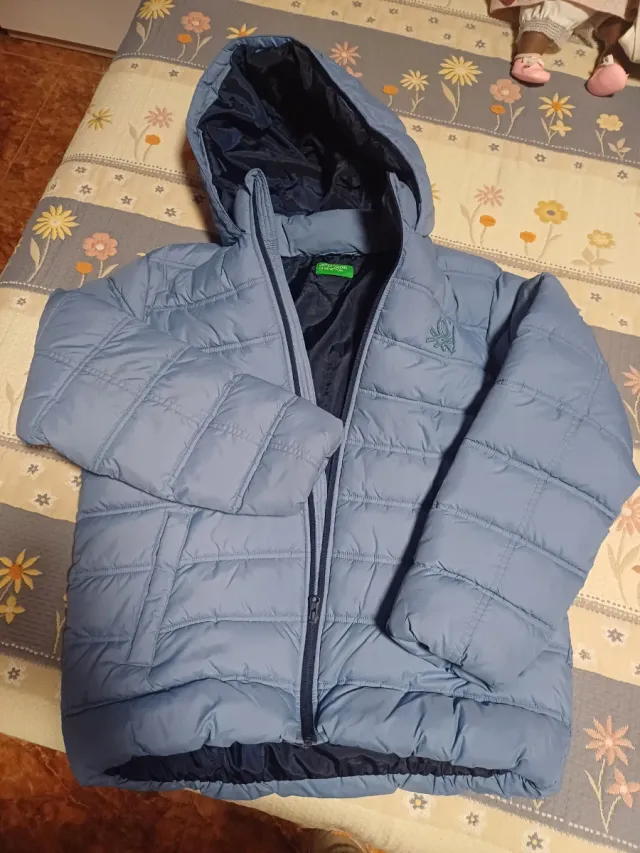 Giacchetto Benetton blu per bambino