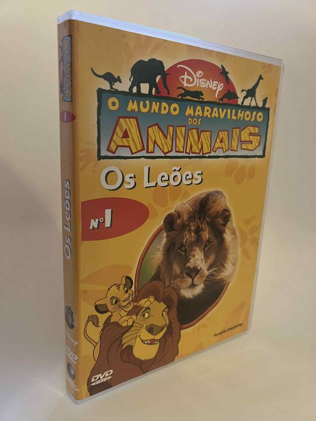 O Mundo Maravilhoso dos Animais - Os Leões DVD