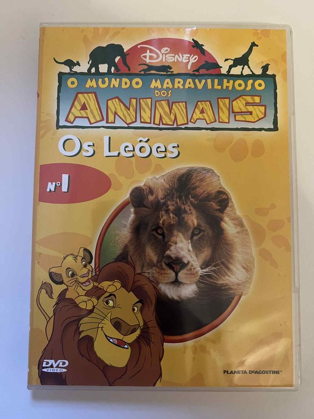 O Mundo Maravilhoso dos Animais - Os Leões DVD