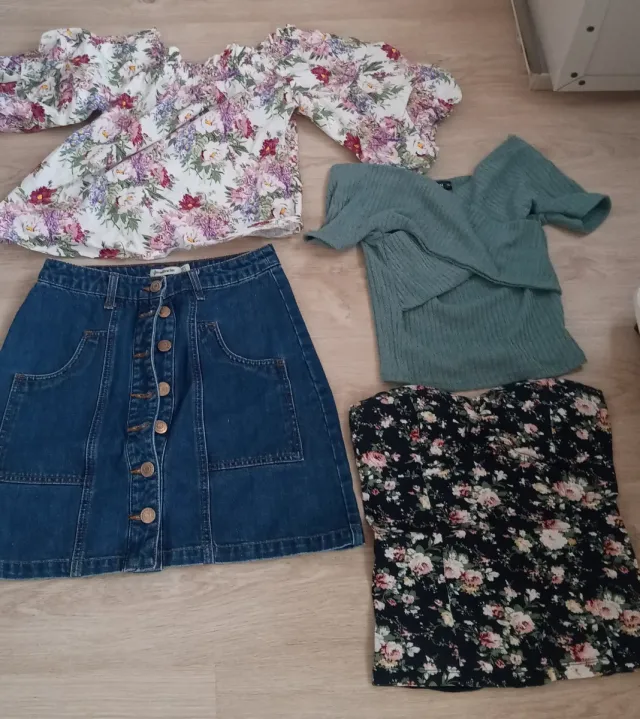 Lote Ropa Mujer Zara, Stradivarius, Pull&Bear