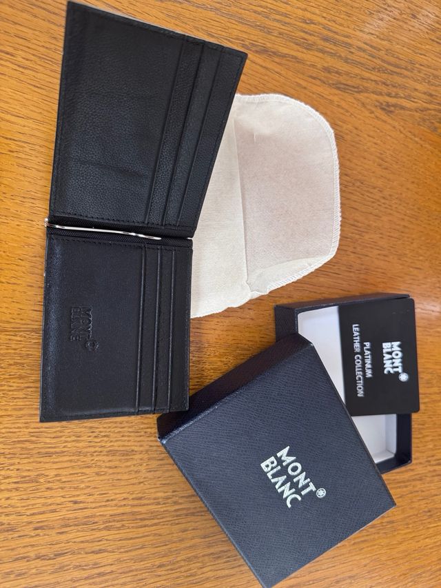 Bolígrafo y Billetera Montblanc